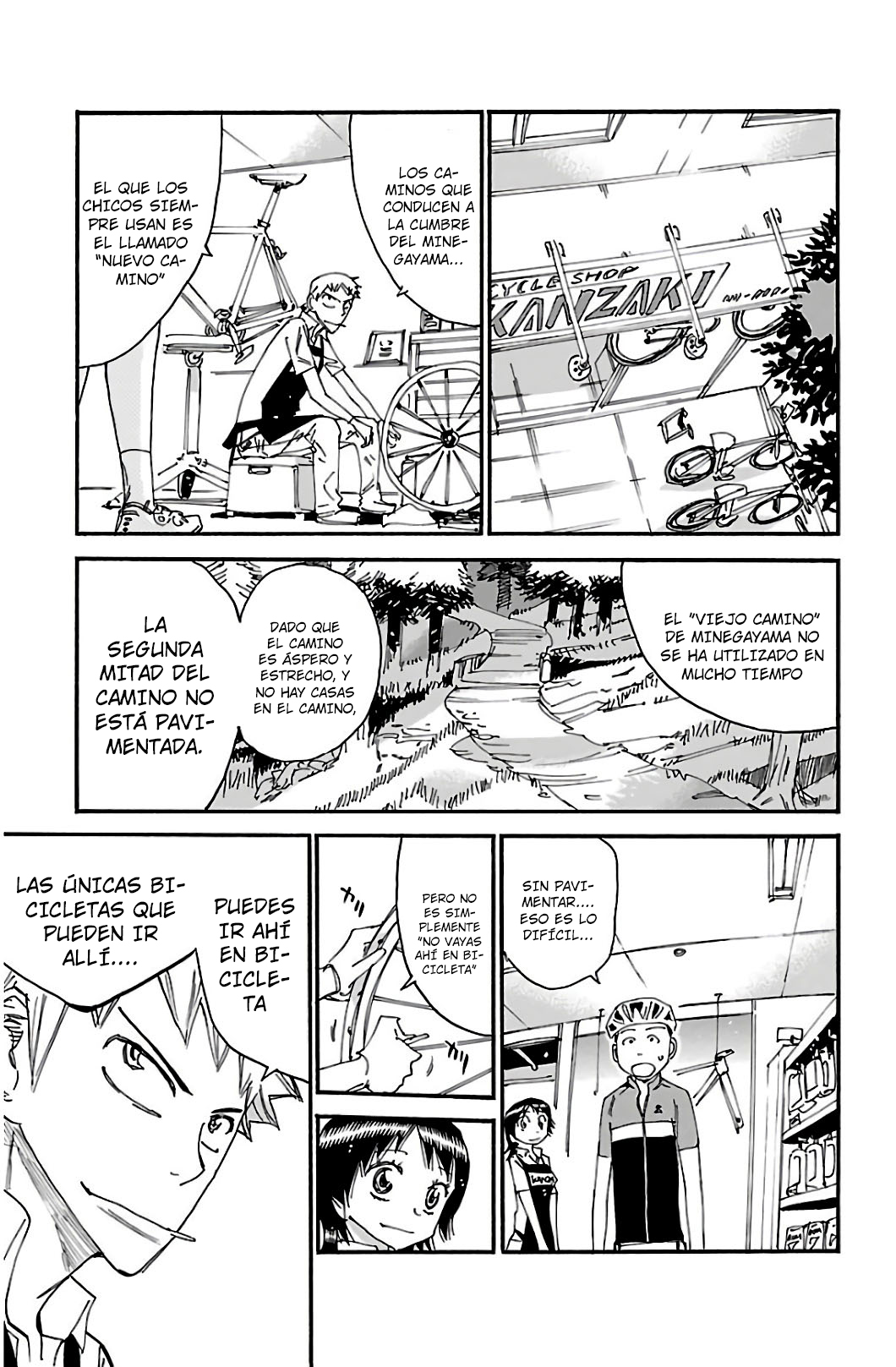 Yowamushi Pedal Capitulo 547: Reunión de vacaciones de verano página 5