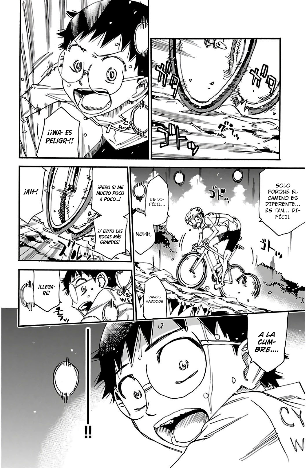 Yowamushi Pedal Capitulo 548: El reto de Sakamichi página 12