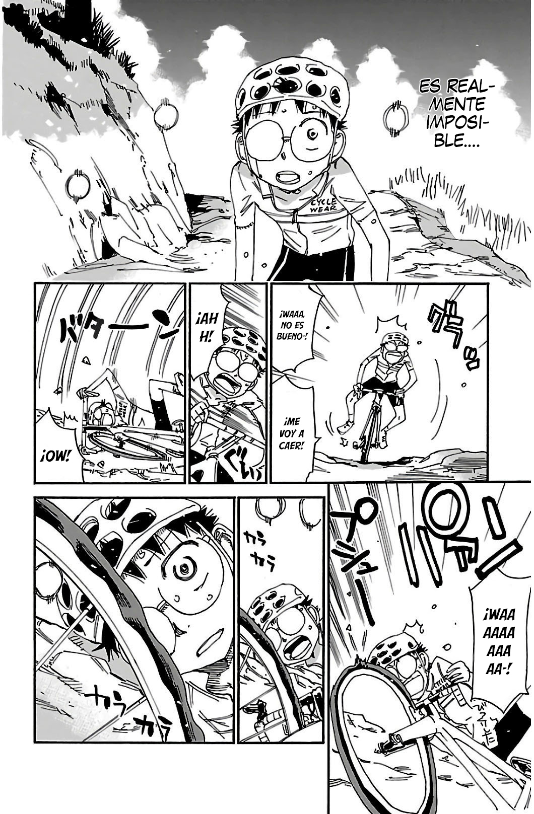 Yowamushi Pedal Capitulo 548: El reto de Sakamichi página 14