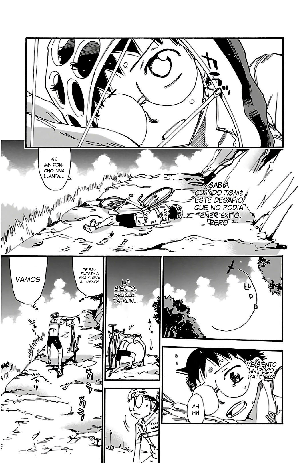 Yowamushi Pedal Capitulo 548: El reto de Sakamichi página 15