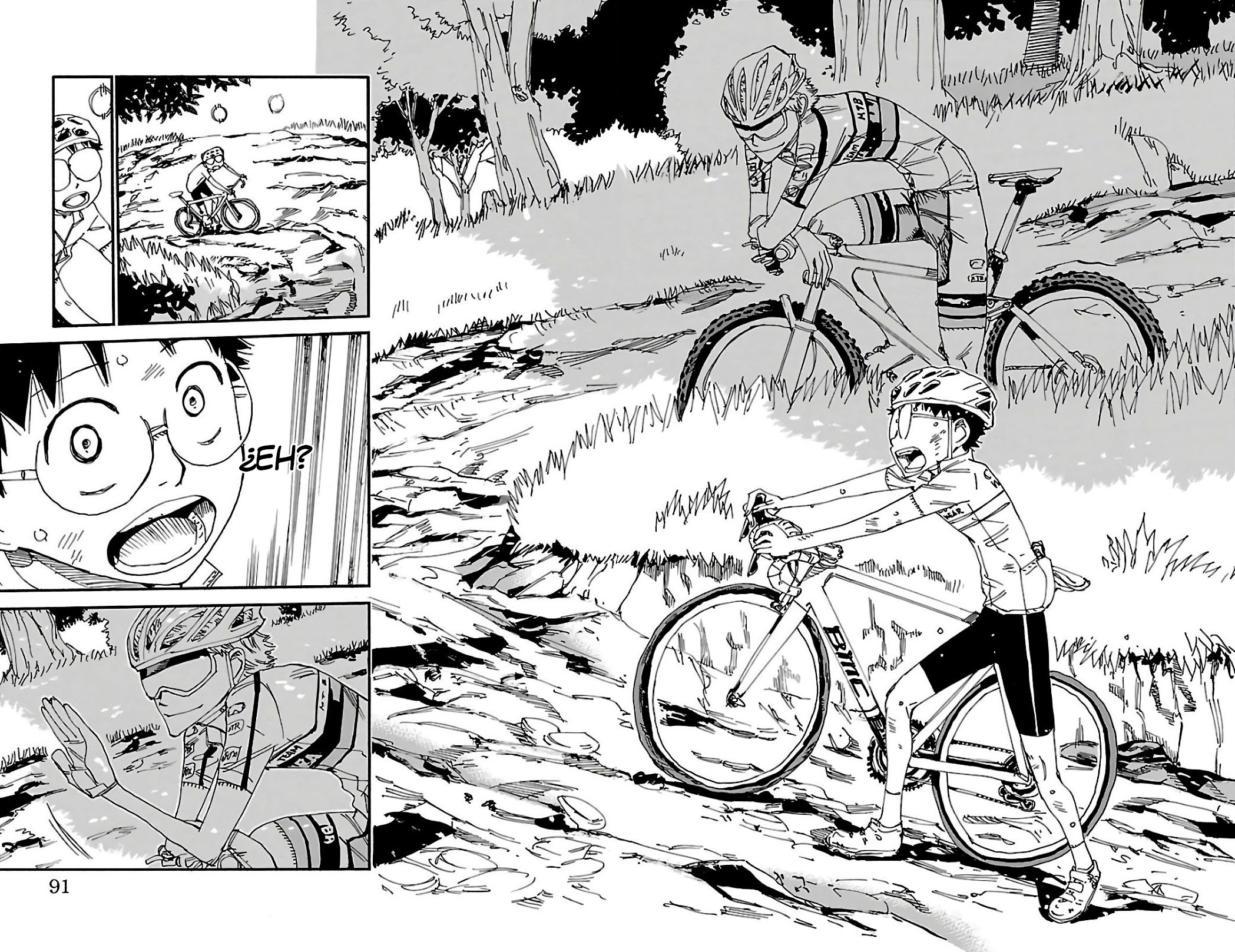 Yowamushi Pedal Capitulo 548: El reto de Sakamichi página 16