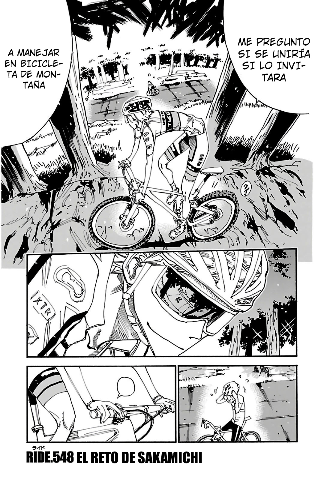 Yowamushi Pedal Capitulo 548: El reto de Sakamichi página 2