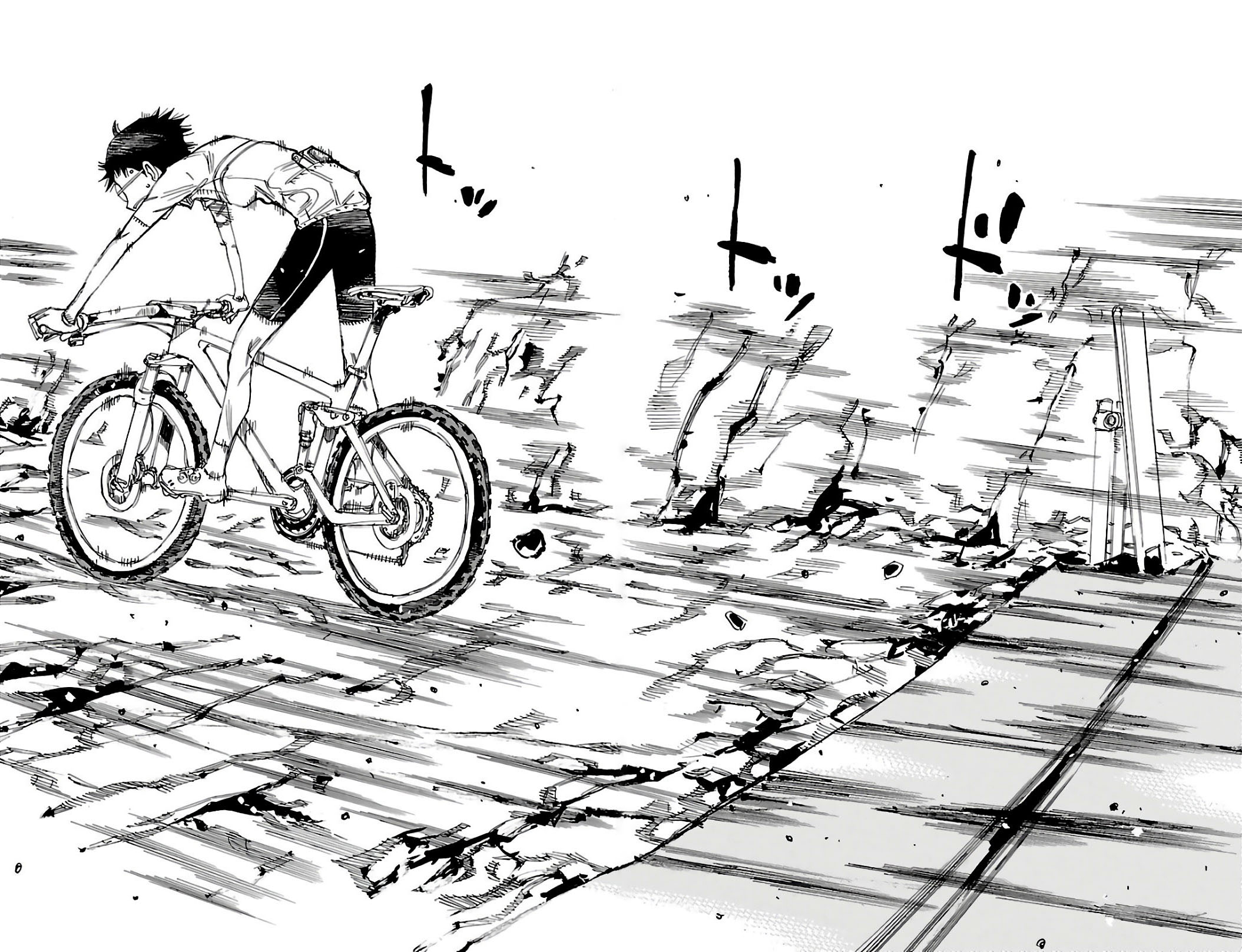 Yowamushi Pedal Capitulo 549: Bicicleta de repuesto página 14