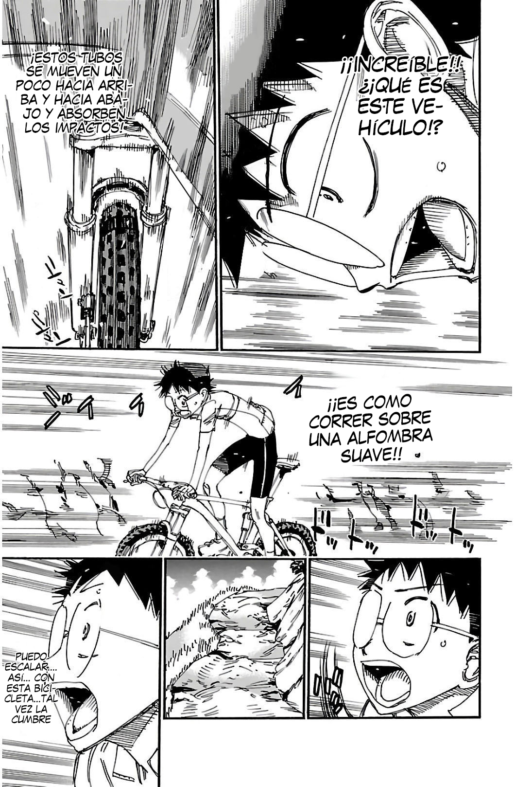 Yowamushi Pedal Capitulo 549: Bicicleta de repuesto página 16