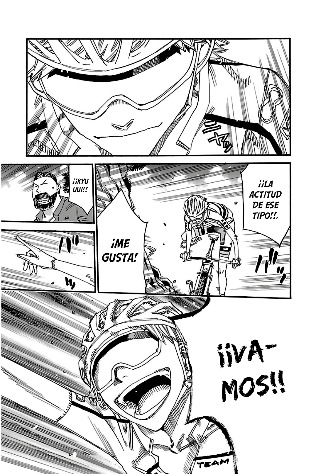 Yowamushi Pedal Capitulo 549: Bicicleta de repuesto página 18