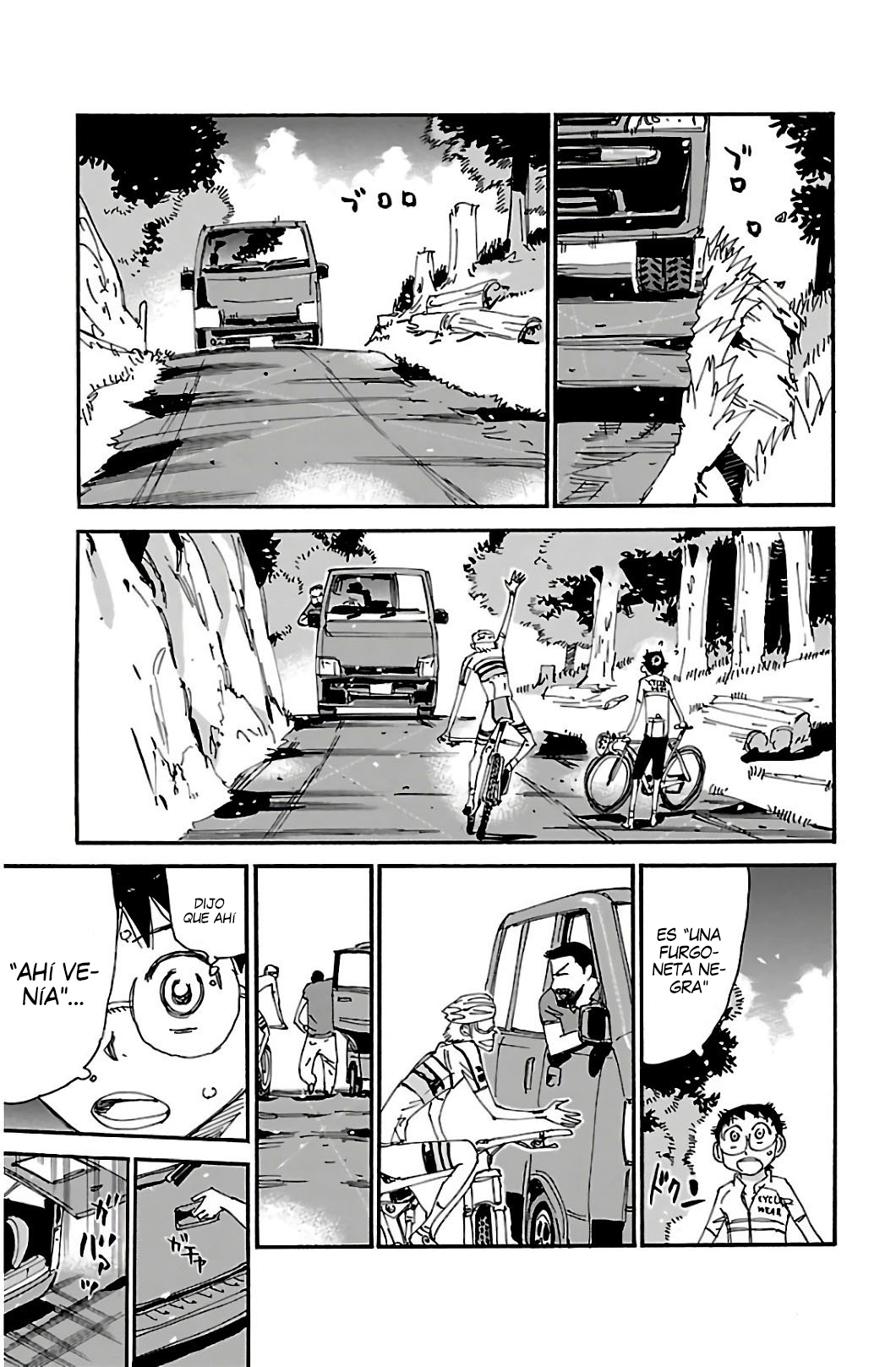 Yowamushi Pedal Capitulo 549: Bicicleta de repuesto página 4