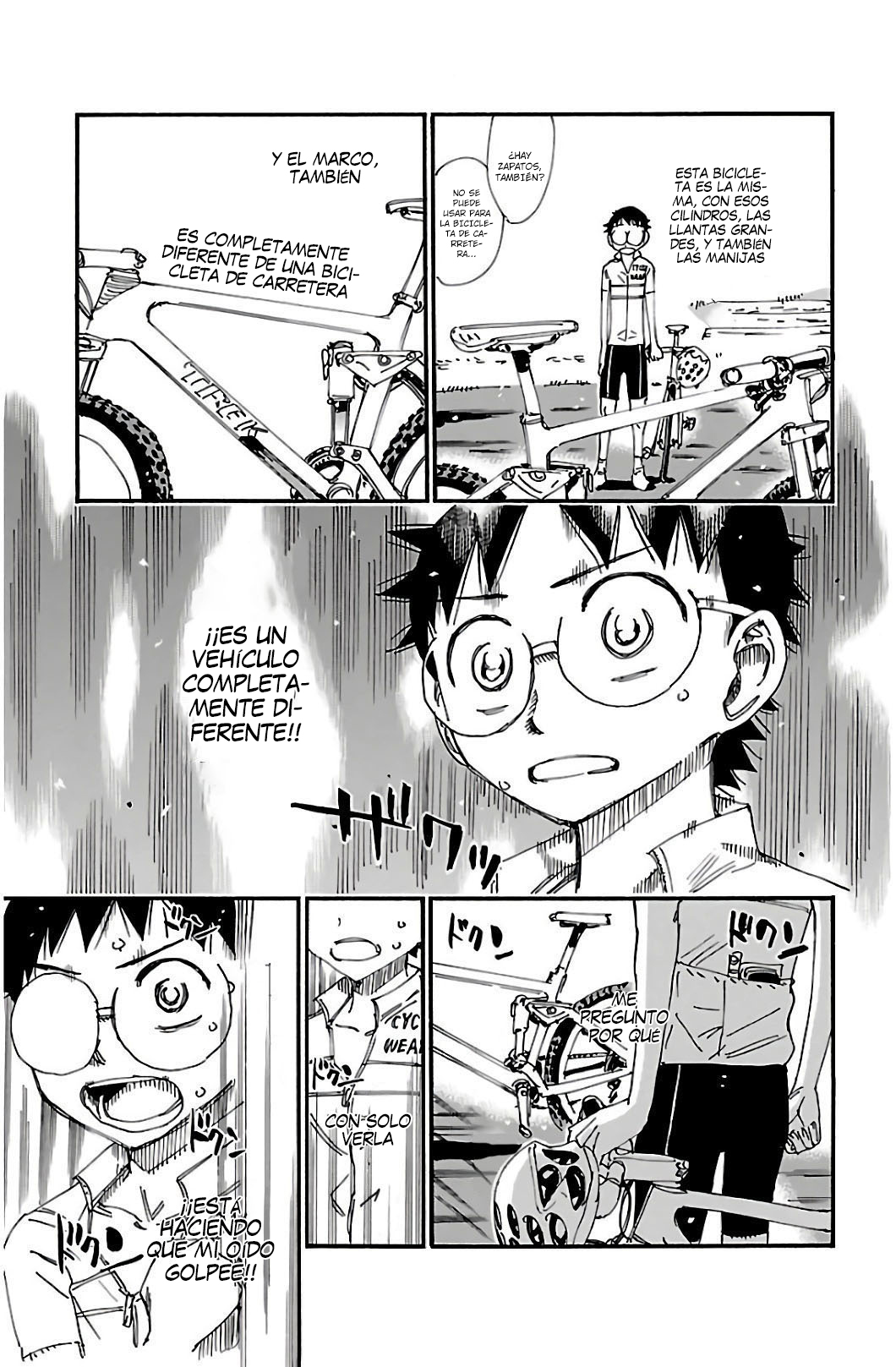 Yowamushi Pedal Capitulo 549: Bicicleta de repuesto página 7