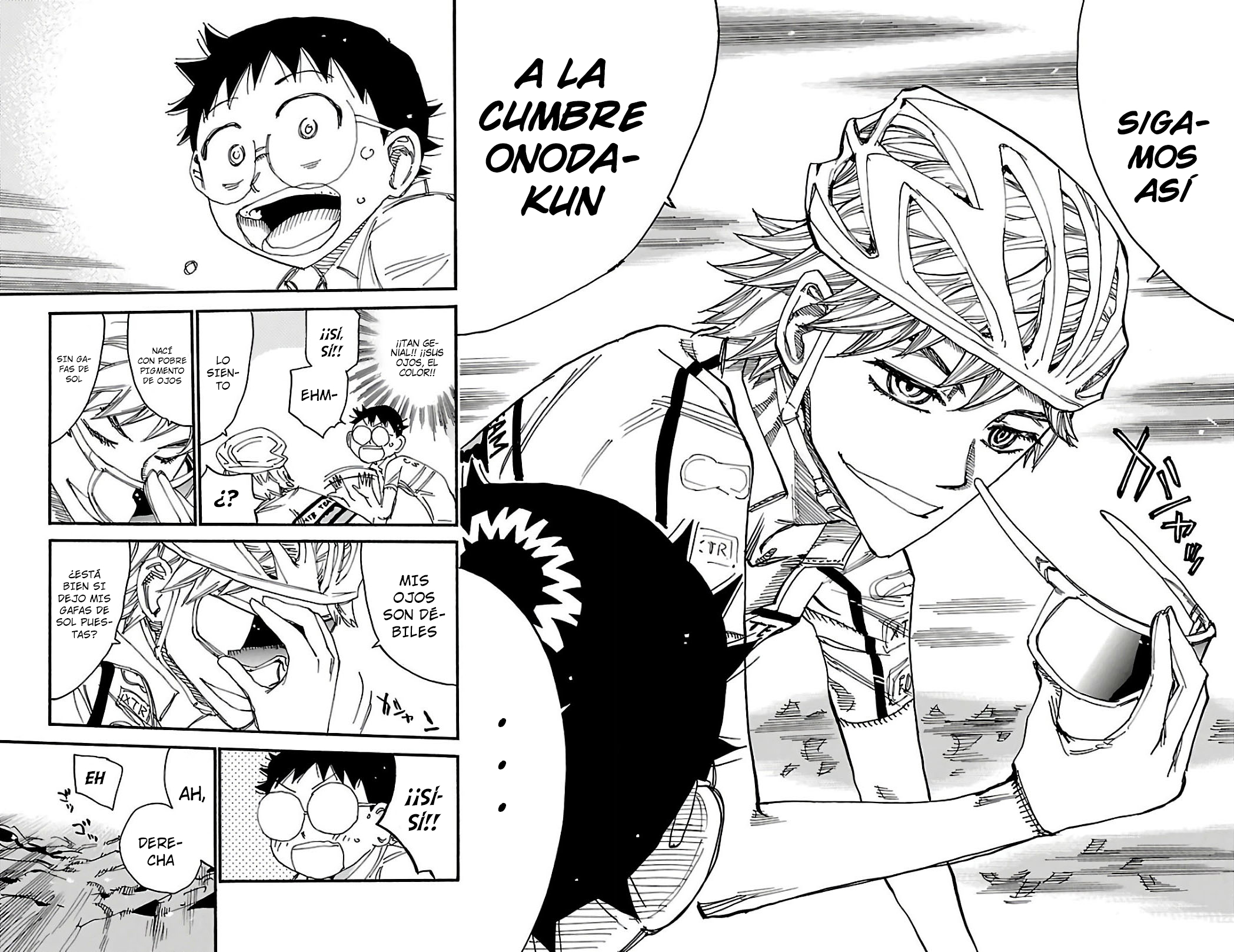 Yowamushi Pedal Capitulo 550: Bicicleta de Montaña página 10