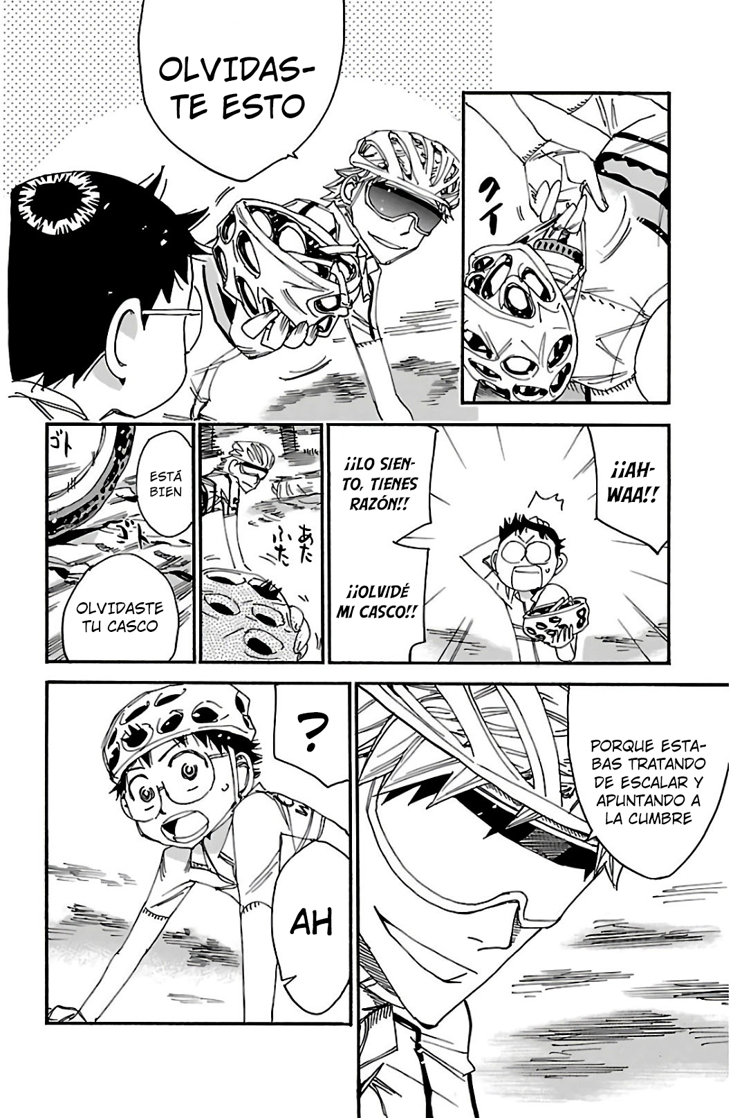 Yowamushi Pedal Capitulo 550: Bicicleta de Montaña página 11