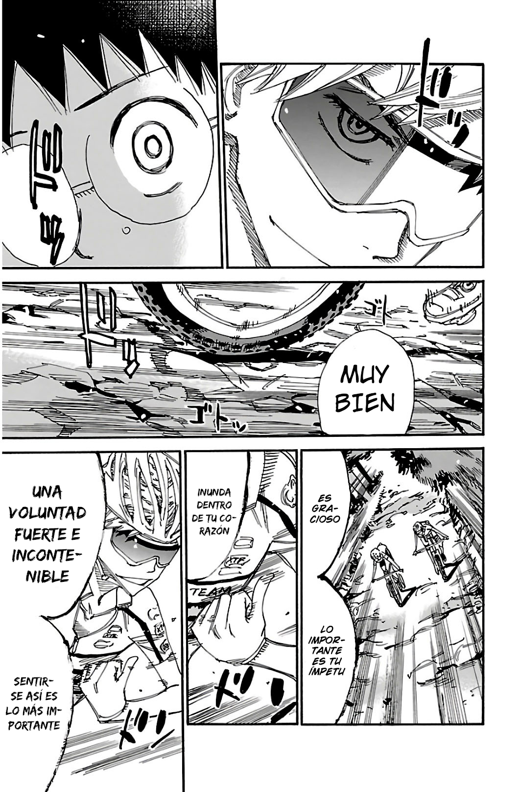 Yowamushi Pedal Capitulo 550: Bicicleta de Montaña página 12
