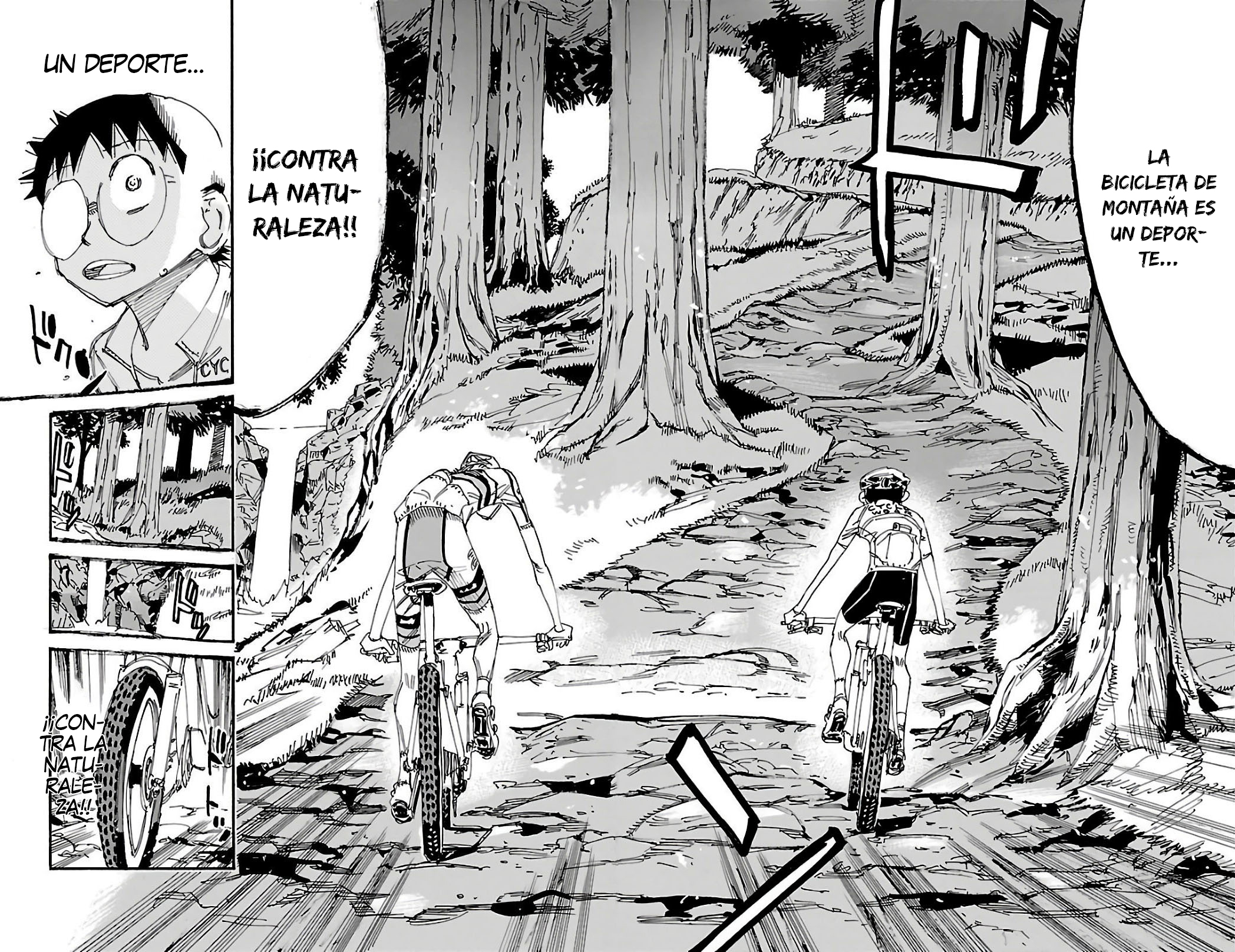 Yowamushi Pedal Capitulo 550: Bicicleta de Montaña página 13