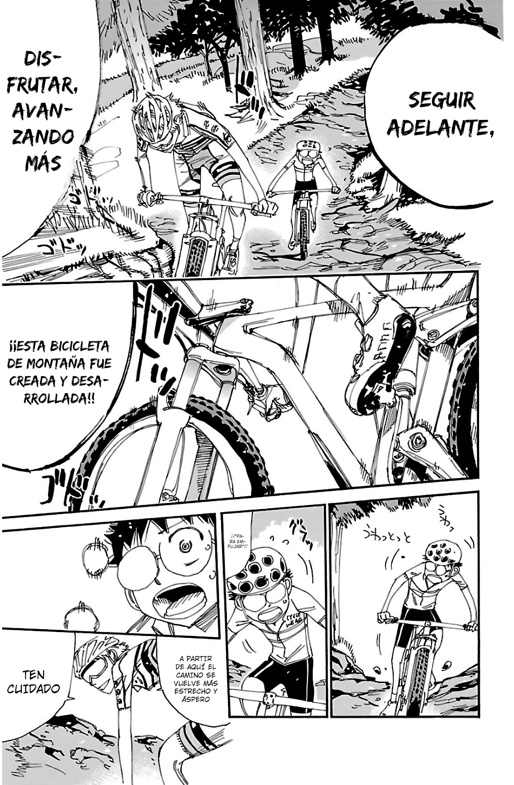 Yowamushi Pedal Capitulo 550: Bicicleta de Montaña página 15