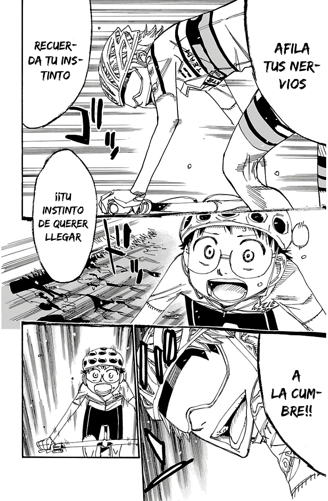 Yowamushi Pedal Capitulo 550: Bicicleta de Montaña página 16