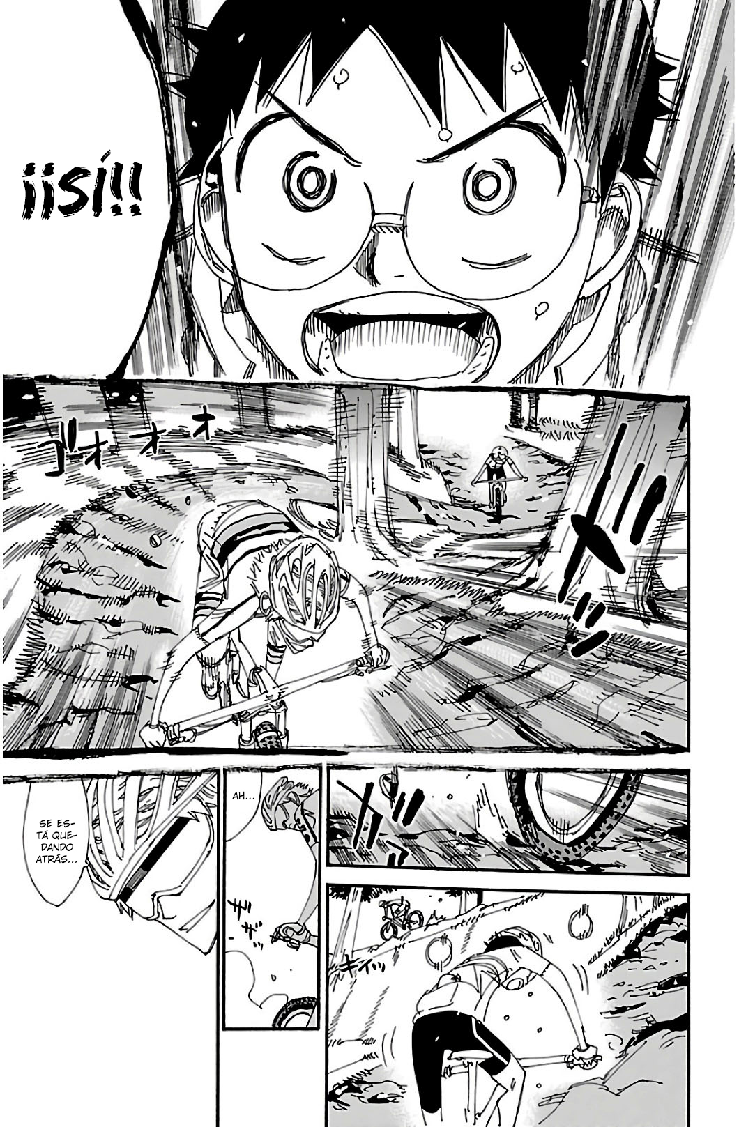 Yowamushi Pedal Capitulo 550: Bicicleta de Montaña página 17
