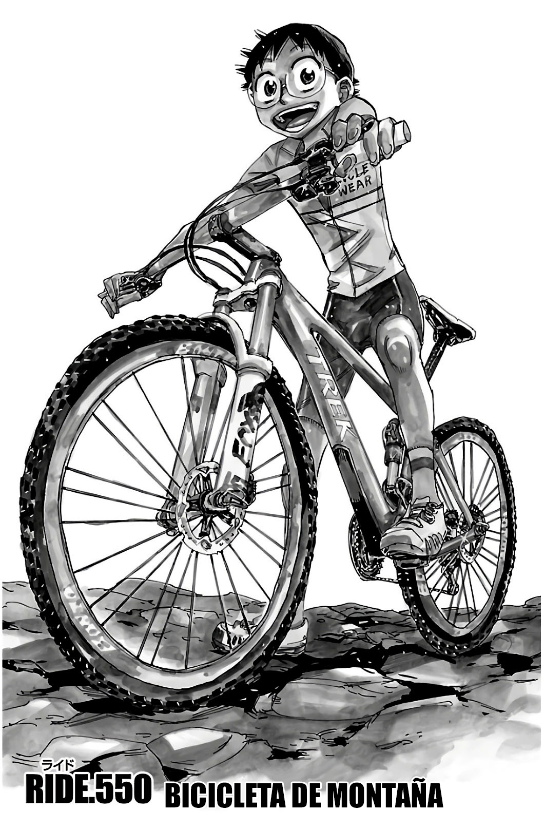 Yowamushi Pedal Capitulo 550: Bicicleta de Montaña página 3