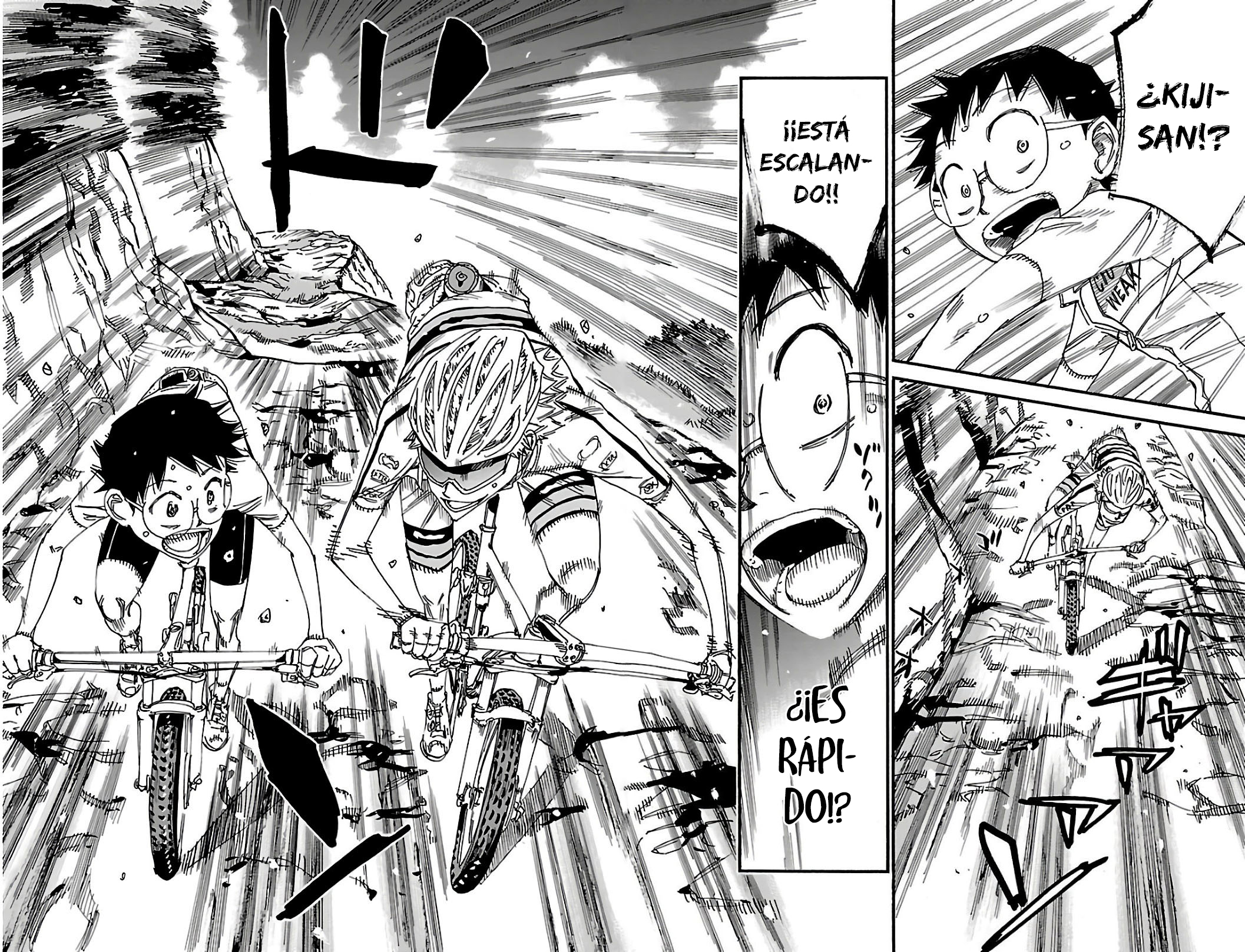 Yowamushi Pedal Capitulo 550: Bicicleta de Montaña página 7