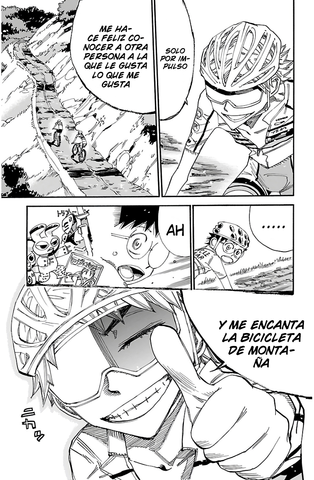 Yowamushi Pedal Capitulo 551: Cambio de marchas página 14