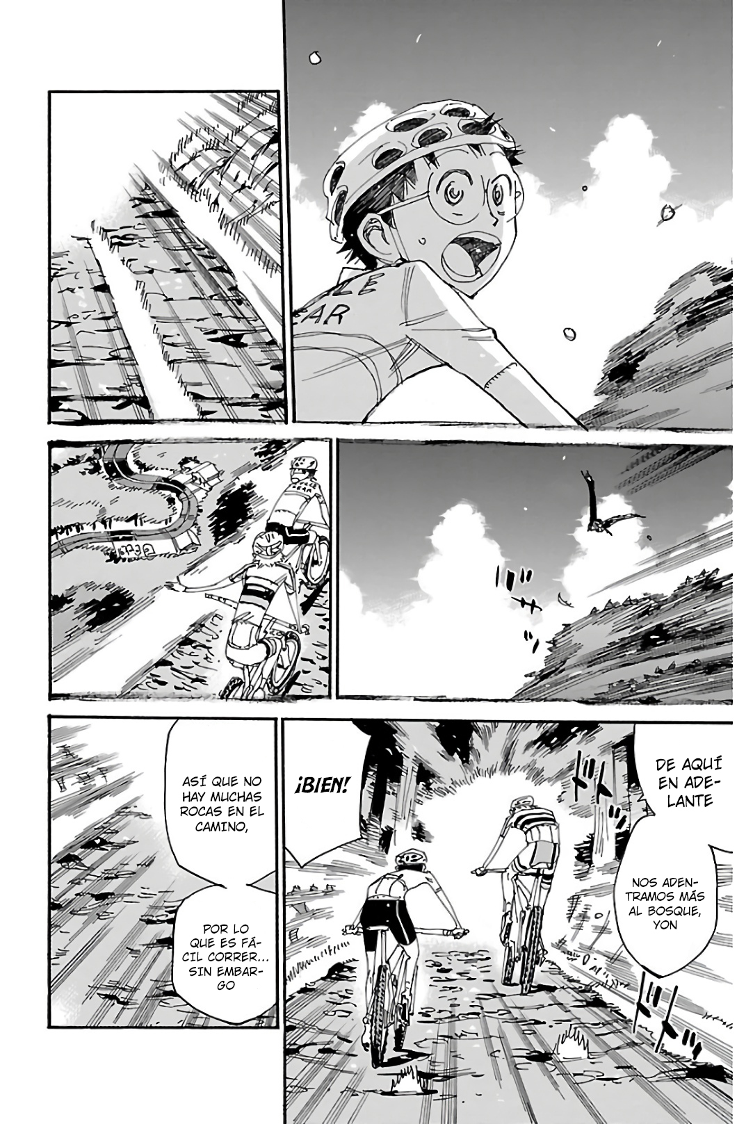 Yowamushi Pedal Capitulo 551: Cambio de marchas página 15
