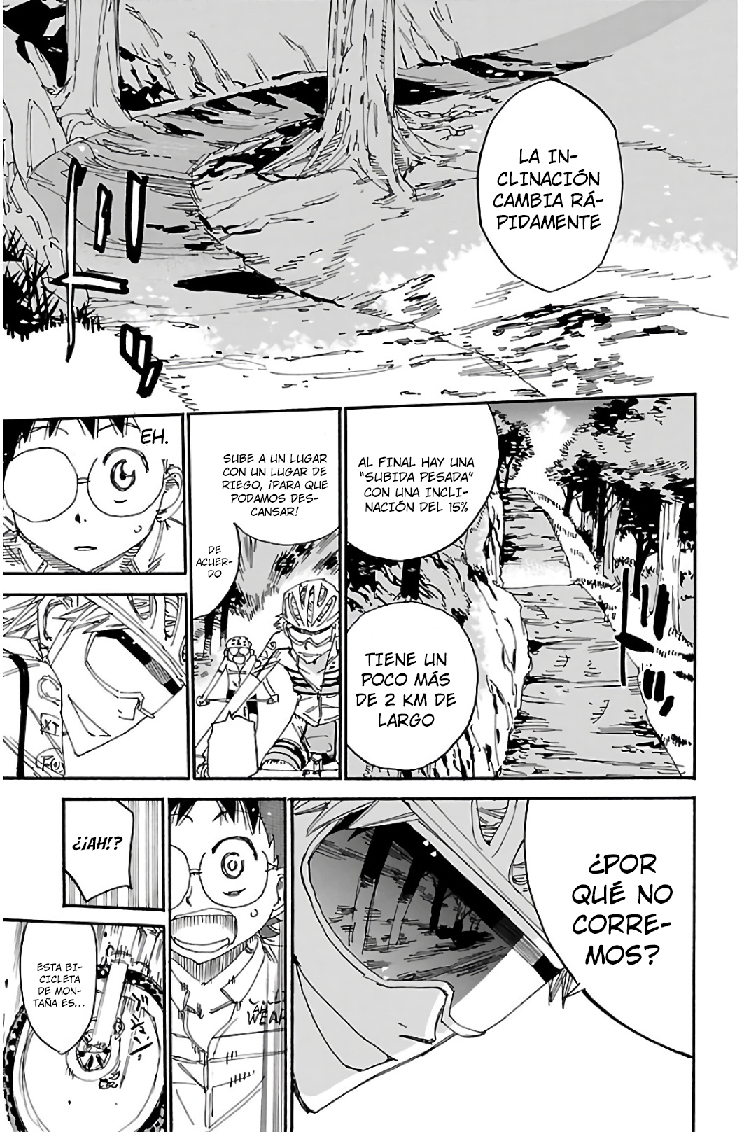 Yowamushi Pedal Capitulo 551: Cambio de marchas página 16
