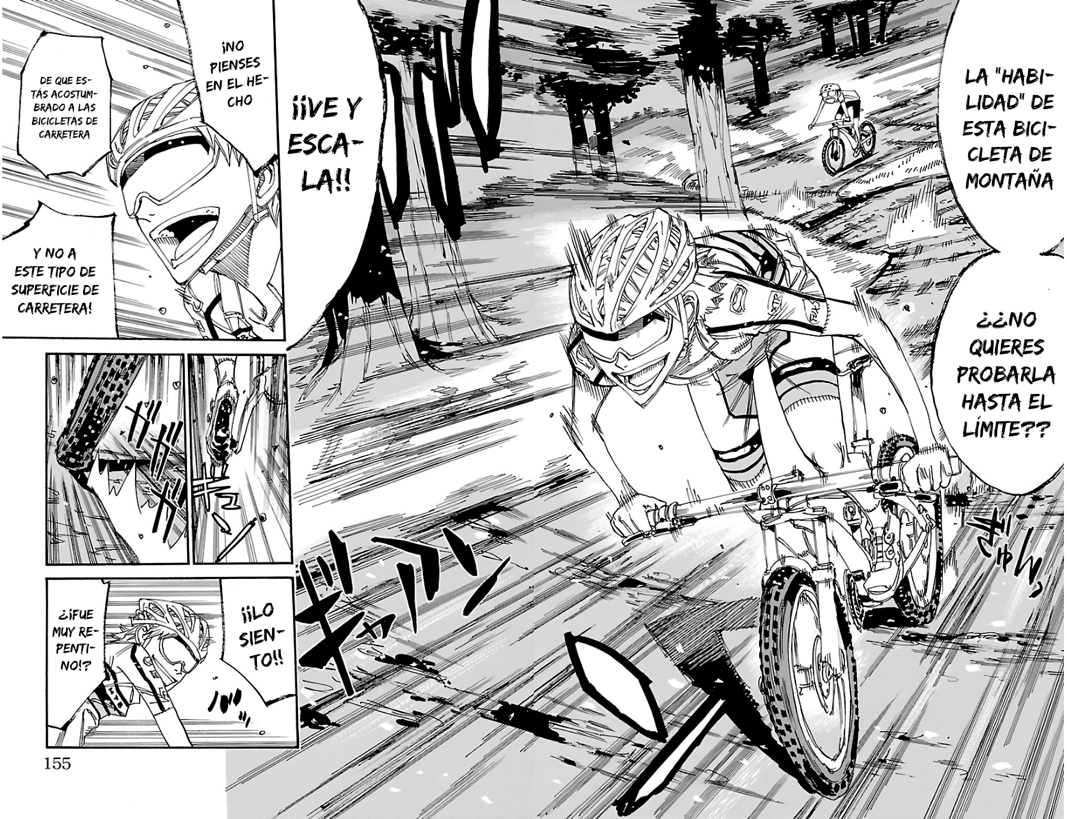 Yowamushi Pedal Capitulo 551: Cambio de marchas página 17