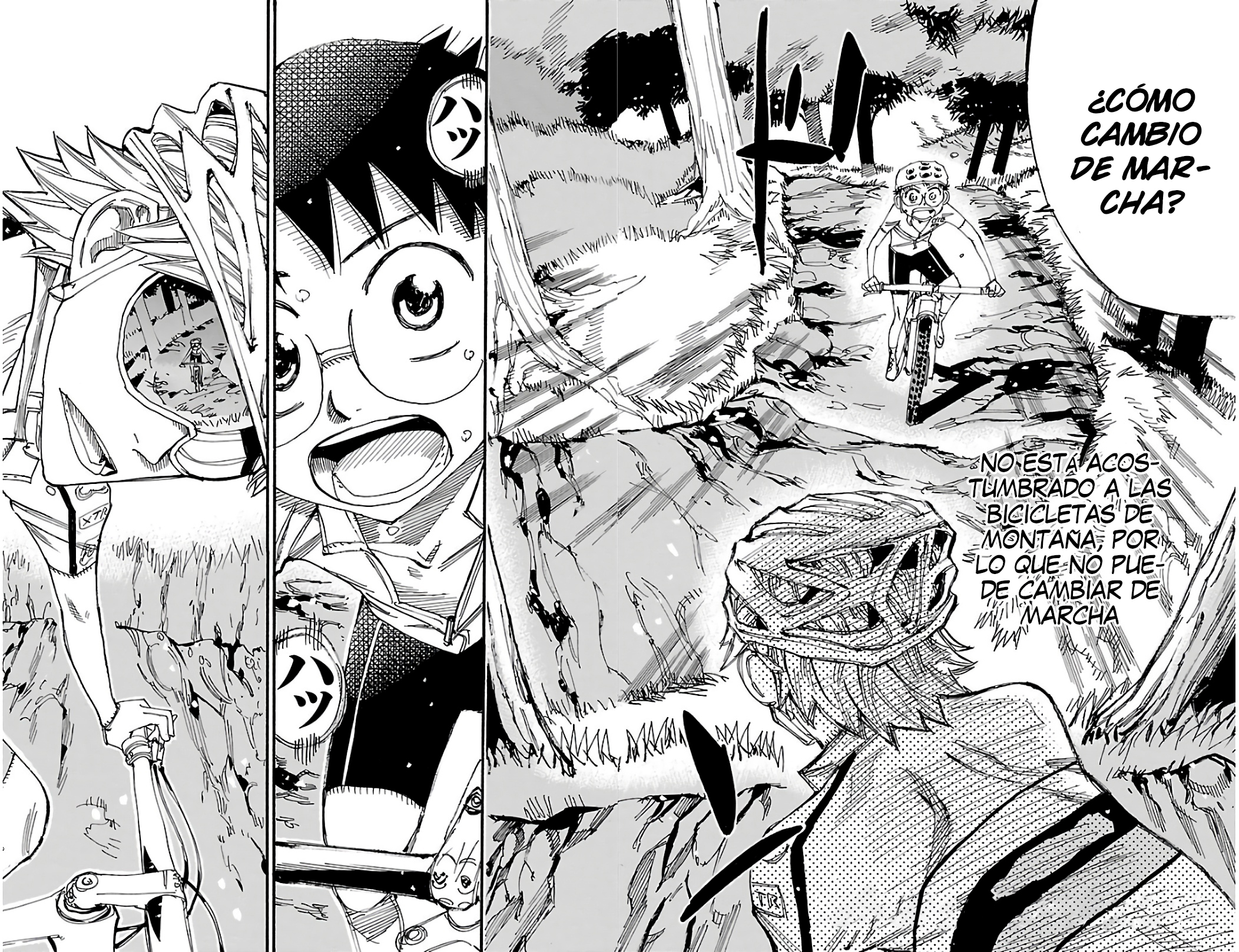 Yowamushi Pedal Capitulo 551: Cambio de marchas página 3