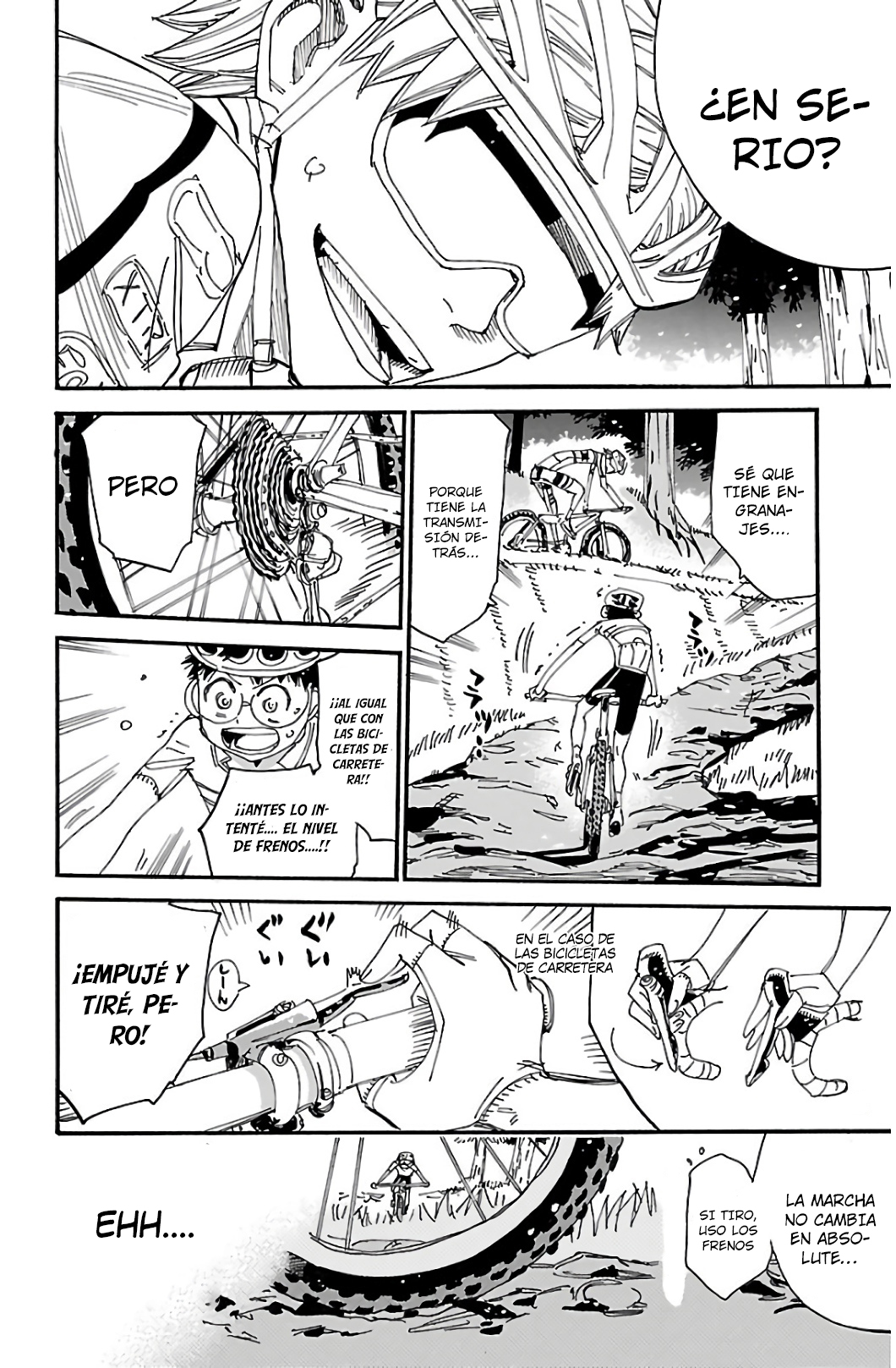 Yowamushi Pedal Capitulo 551: Cambio de marchas página 4