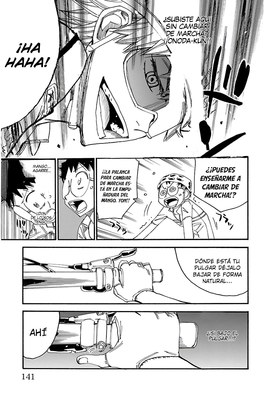 Yowamushi Pedal Capitulo 551: Cambio de marchas página 5