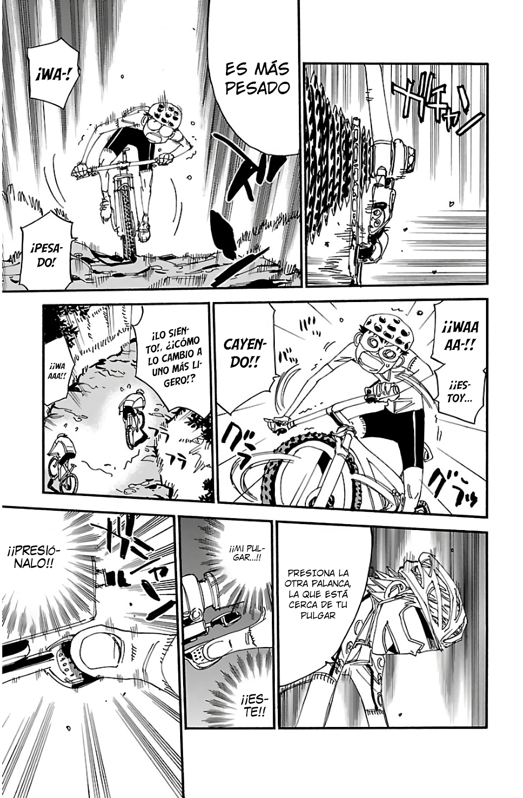 Yowamushi Pedal Capitulo 551: Cambio de marchas página 7