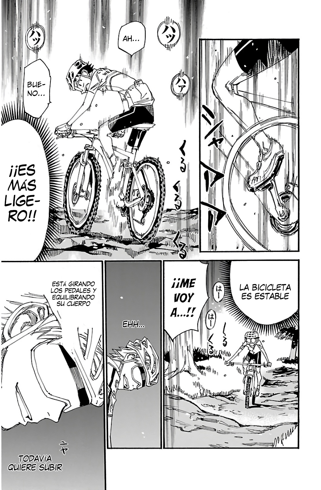 Yowamushi Pedal Capitulo 551: Cambio de marchas página 9