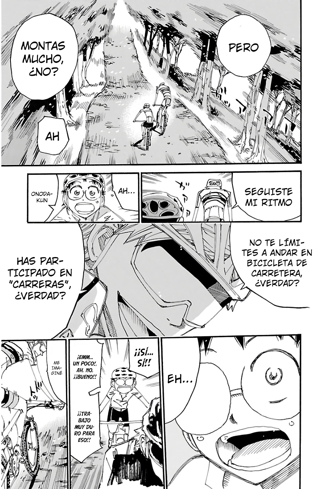 Yowamushi Pedal Capitulo 552: Elevando la cadencia página 11