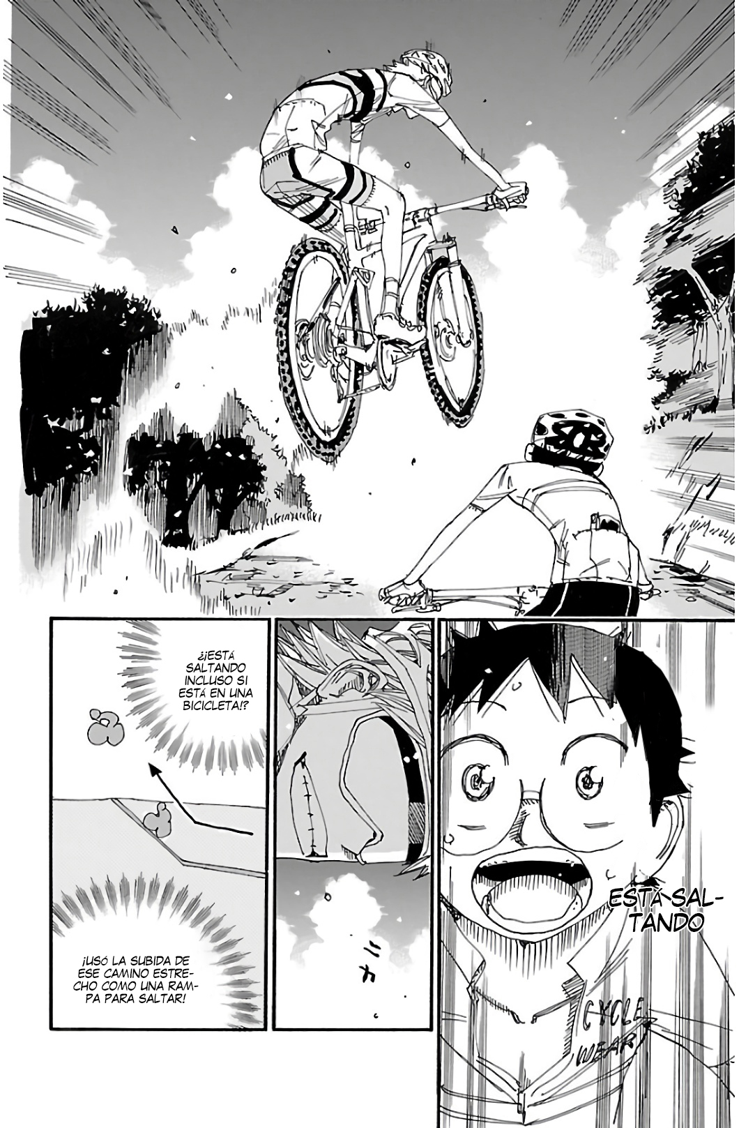 Yowamushi Pedal Capitulo 552: Elevando la cadencia página 15