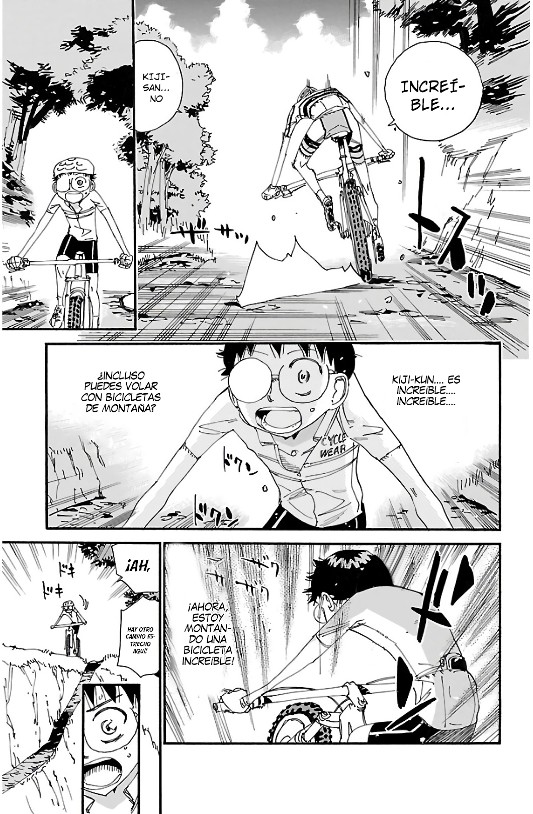 Yowamushi Pedal Capitulo 552: Elevando la cadencia página 16