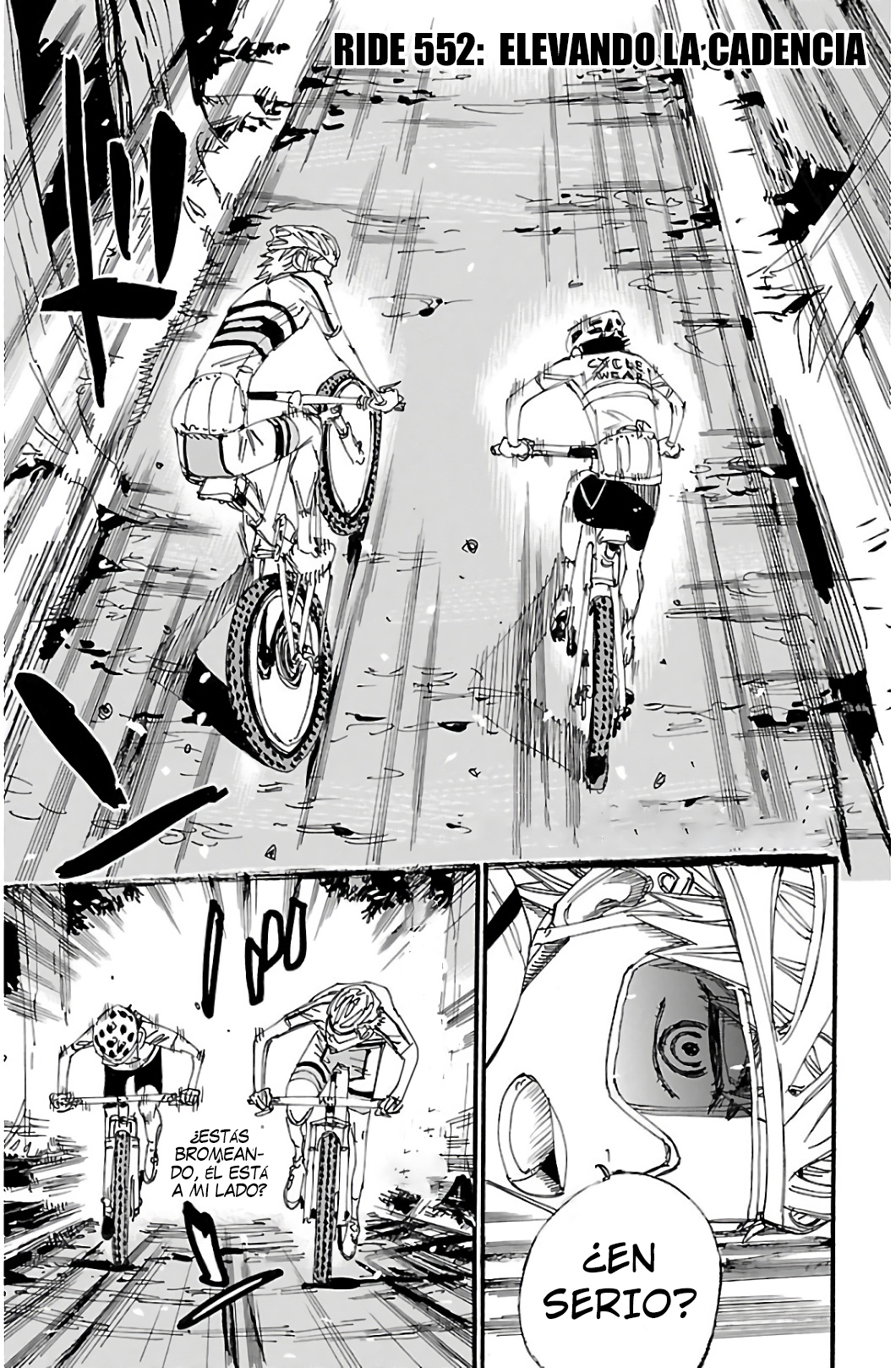 Yowamushi Pedal Capitulo 552: Elevando la cadencia página 2