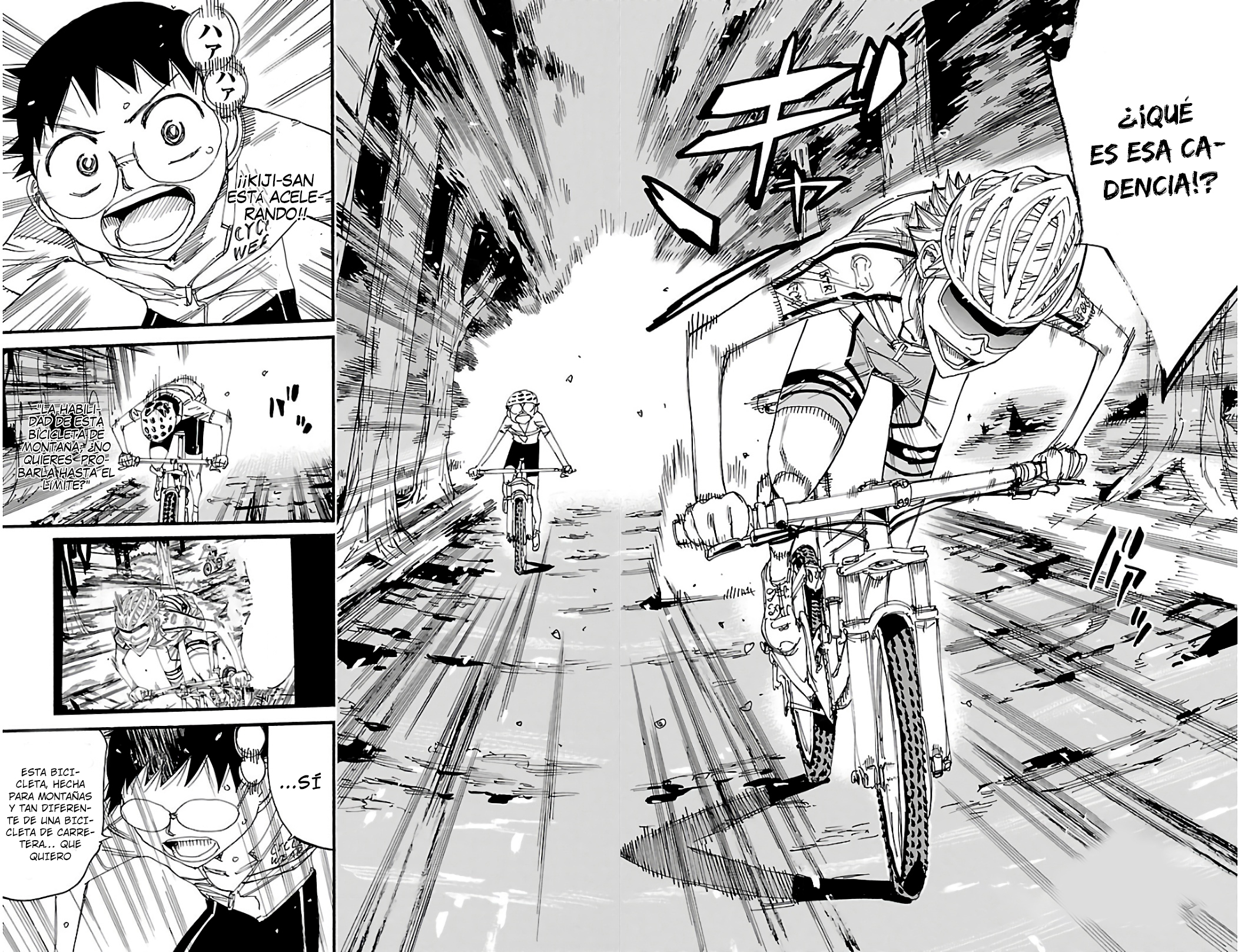 Yowamushi Pedal Capitulo 552: Elevando la cadencia página 3