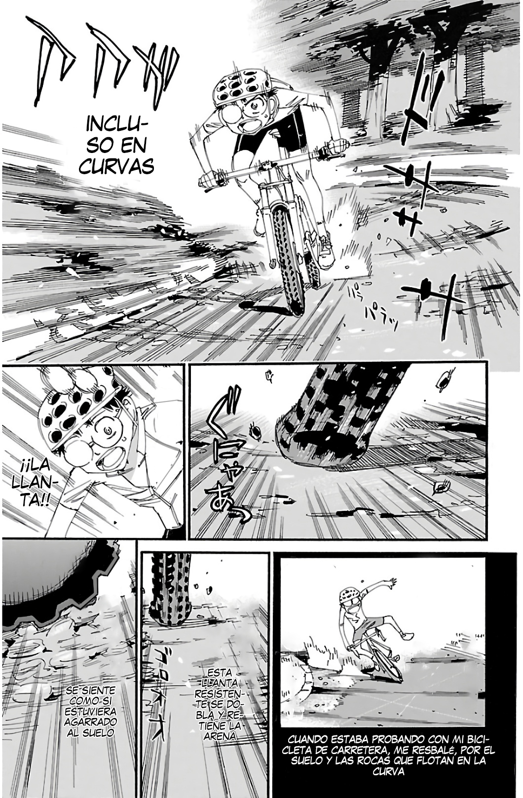 Yowamushi Pedal Capitulo 552: Elevando la cadencia página 8