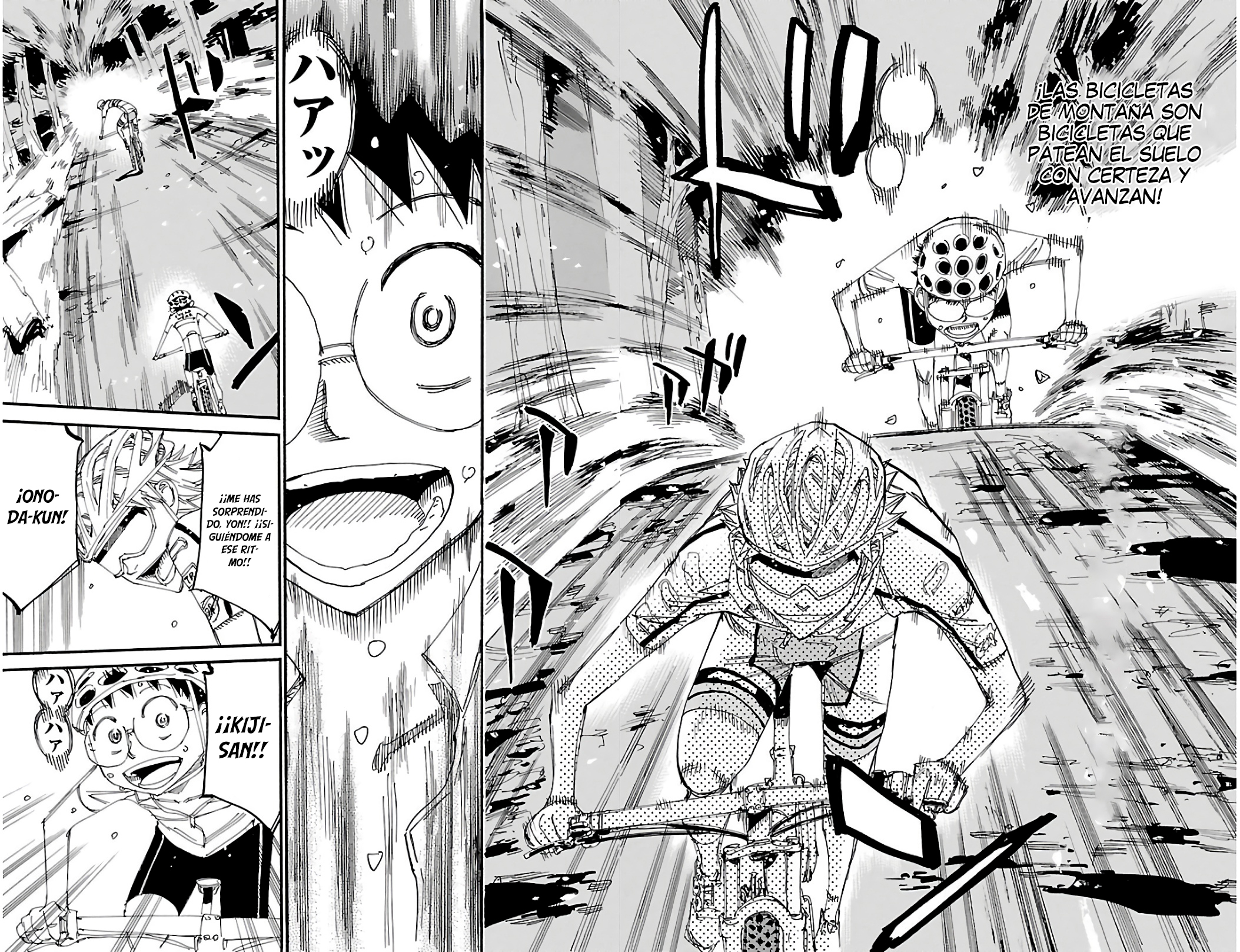 Yowamushi Pedal Capitulo 552: Elevando la cadencia página 9