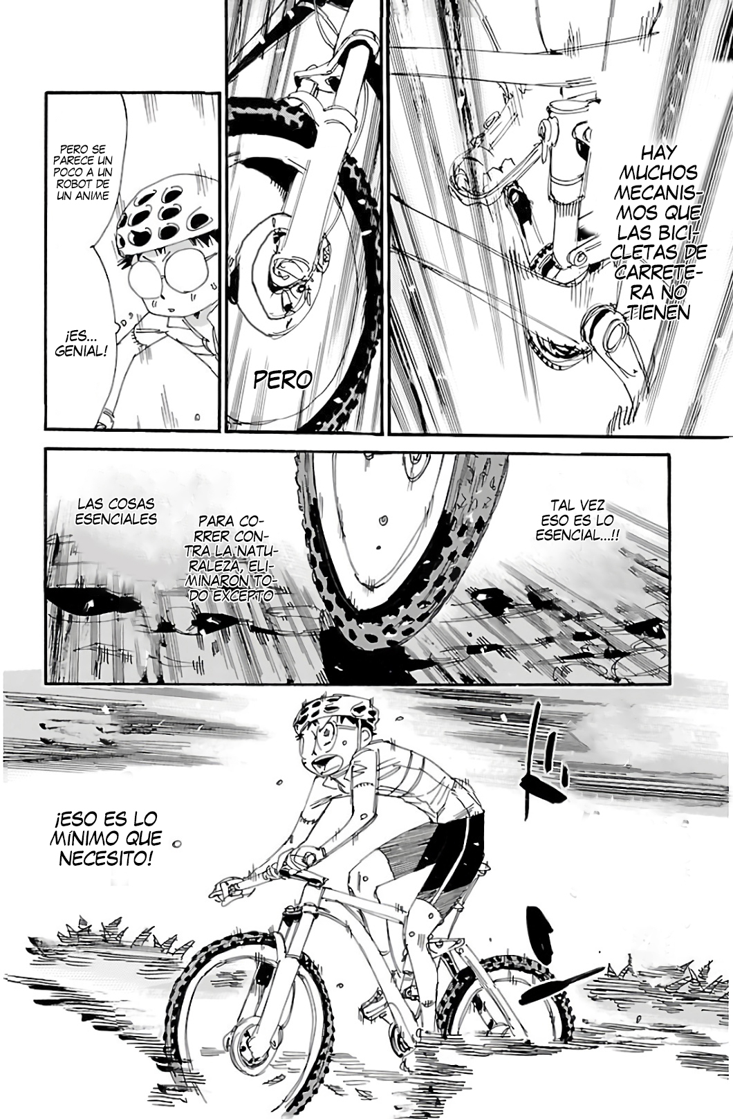 Yowamushi Pedal Capitulo 553: El potencial de la Bicicleta de Montaña página 11
