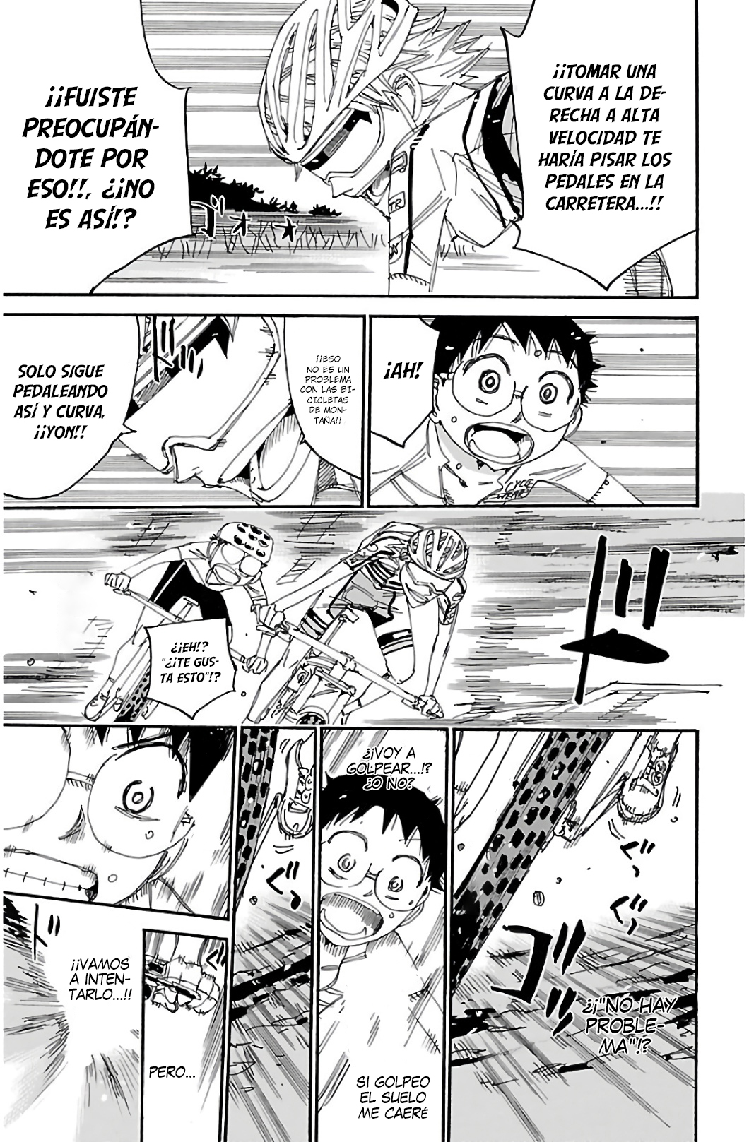 Yowamushi Pedal Capitulo 553: El potencial de la Bicicleta de Montaña página 15