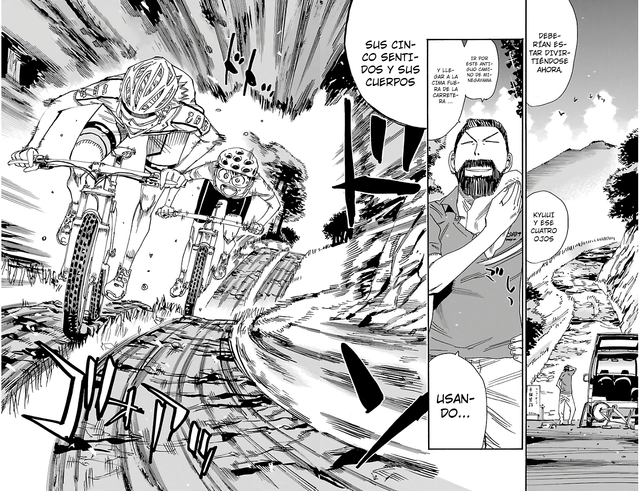 Yowamushi Pedal Capitulo 553: El potencial de la Bicicleta de Montaña página 3