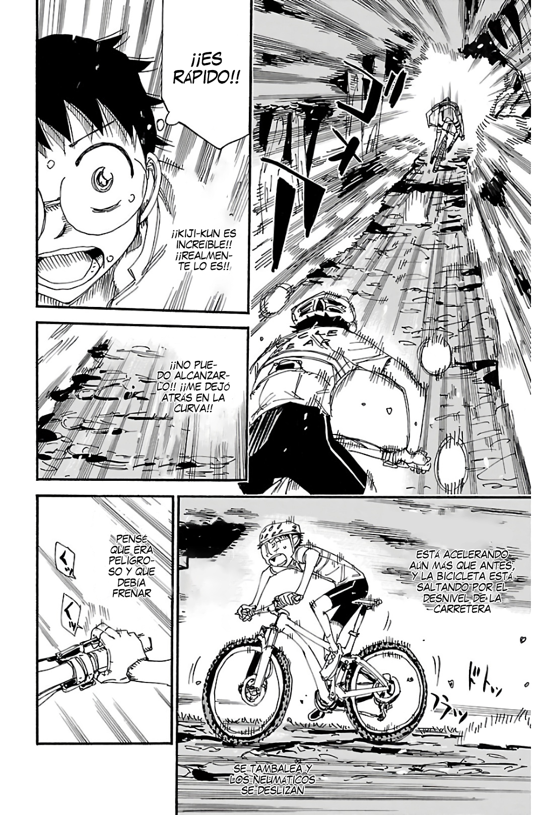 Yowamushi Pedal Capitulo 553: El potencial de la Bicicleta de Montaña página 6