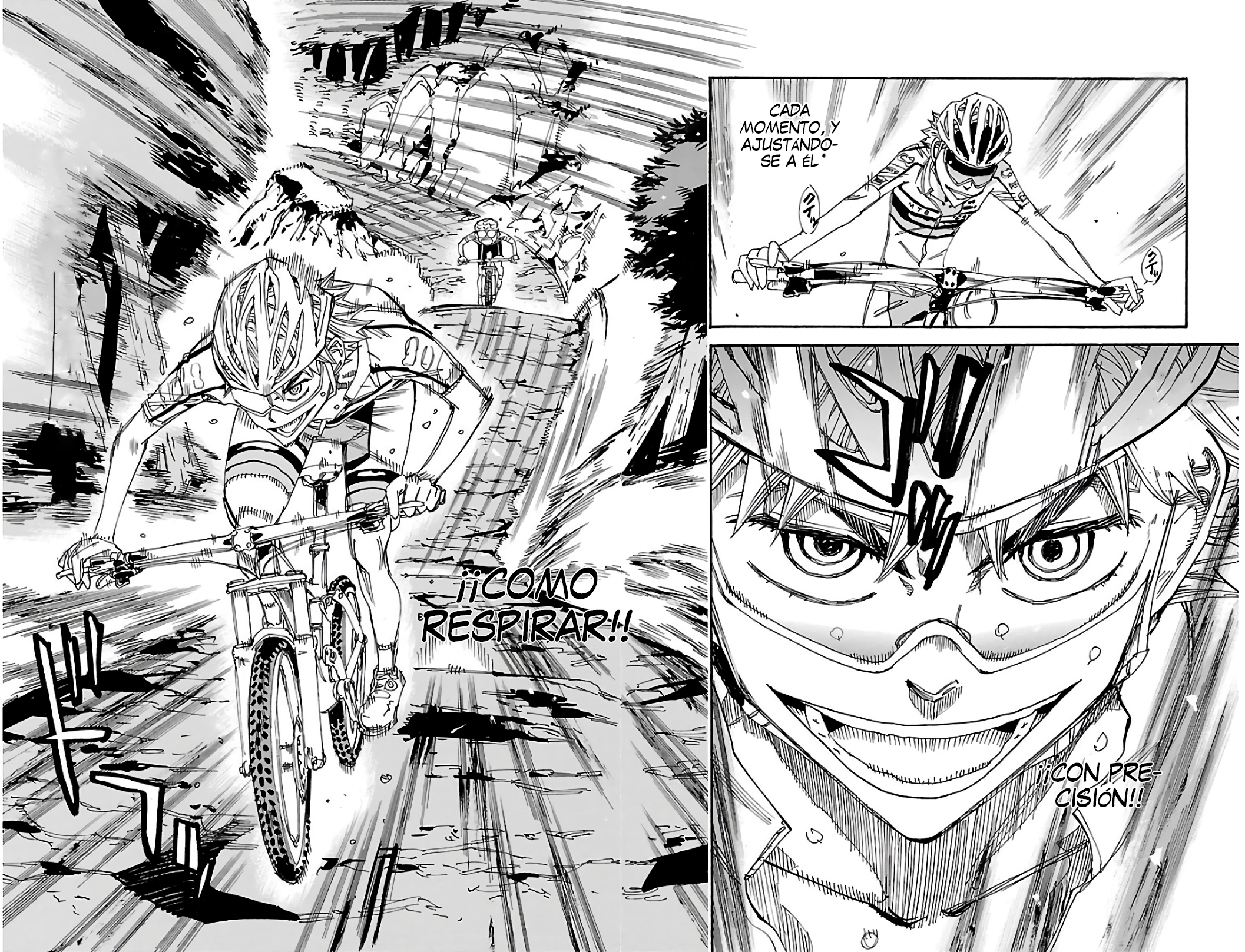 Yowamushi Pedal Capitulo 553: El potencial de la Bicicleta de Montaña página 8