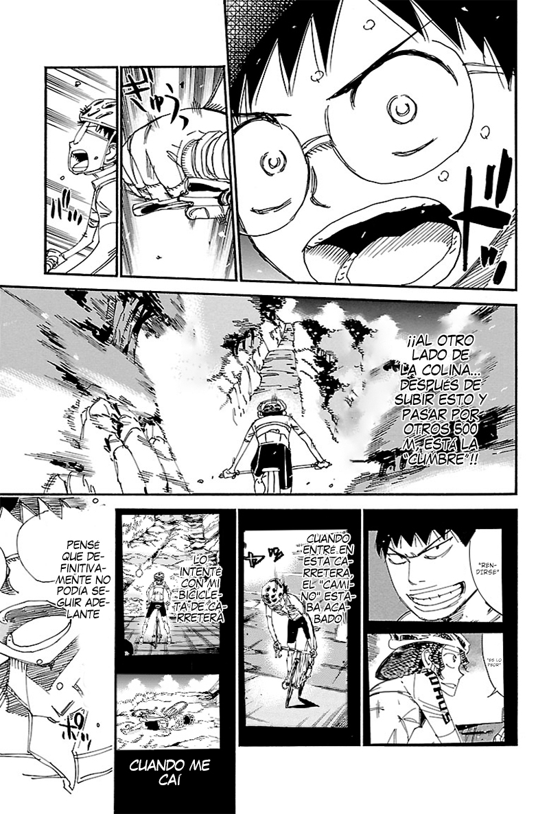 Yowamushi Pedal Capitulo 554: A la cima de la antigua carretera de Minegayama página 12
