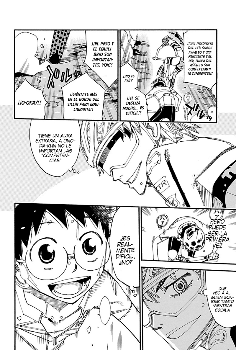 Yowamushi Pedal Capitulo 554: A la cima de la antigua carretera de Minegayama página 18