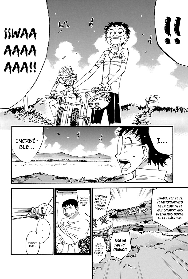 Yowamushi Pedal Capitulo 554: A la cima de la antigua carretera de Minegayama página 21