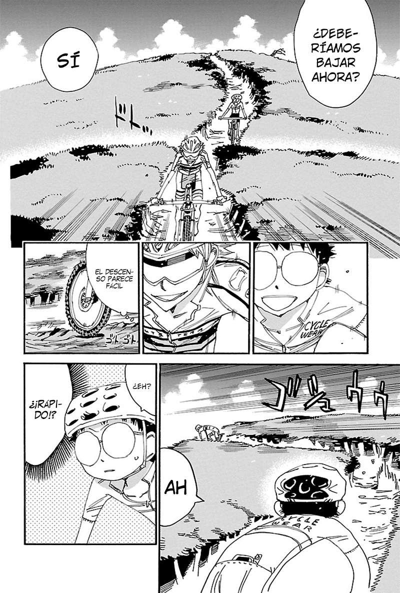 Yowamushi Pedal Capitulo 554: A la cima de la antigua carretera de Minegayama página 23