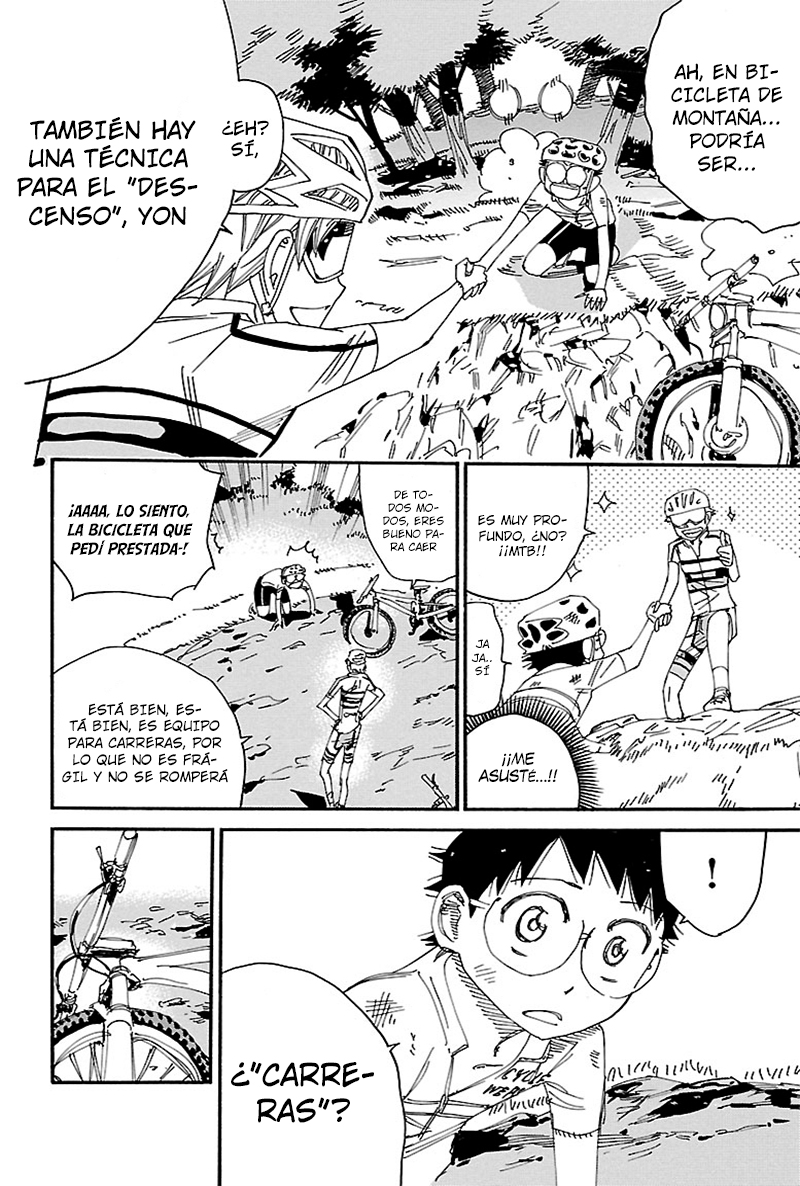 Yowamushi Pedal Capitulo 554: A la cima de la antigua carretera de Minegayama página 25