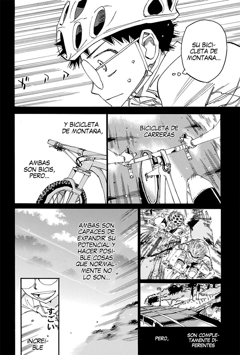 Yowamushi Pedal Capitulo 555: Los pensamientos de Sakamichi página 14