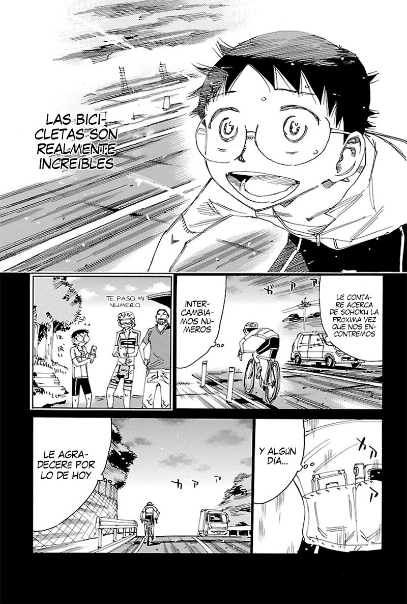 Yowamushi Pedal Capitulo 555: Los pensamientos de Sakamichi página 15