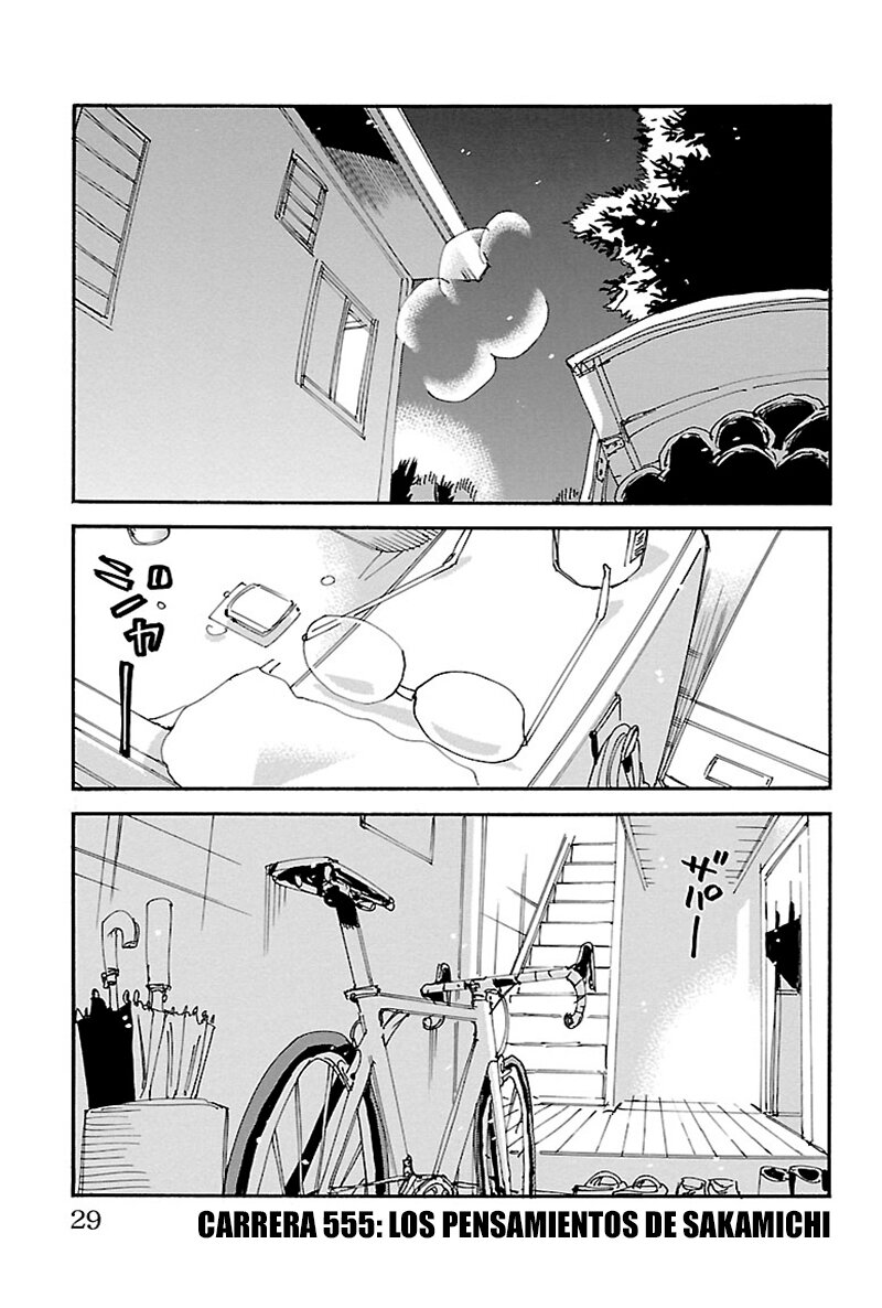 Yowamushi Pedal Capitulo 555: Los pensamientos de Sakamichi página 2