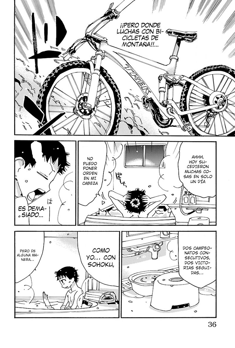 Yowamushi Pedal Capitulo 555: Los pensamientos de Sakamichi página 8